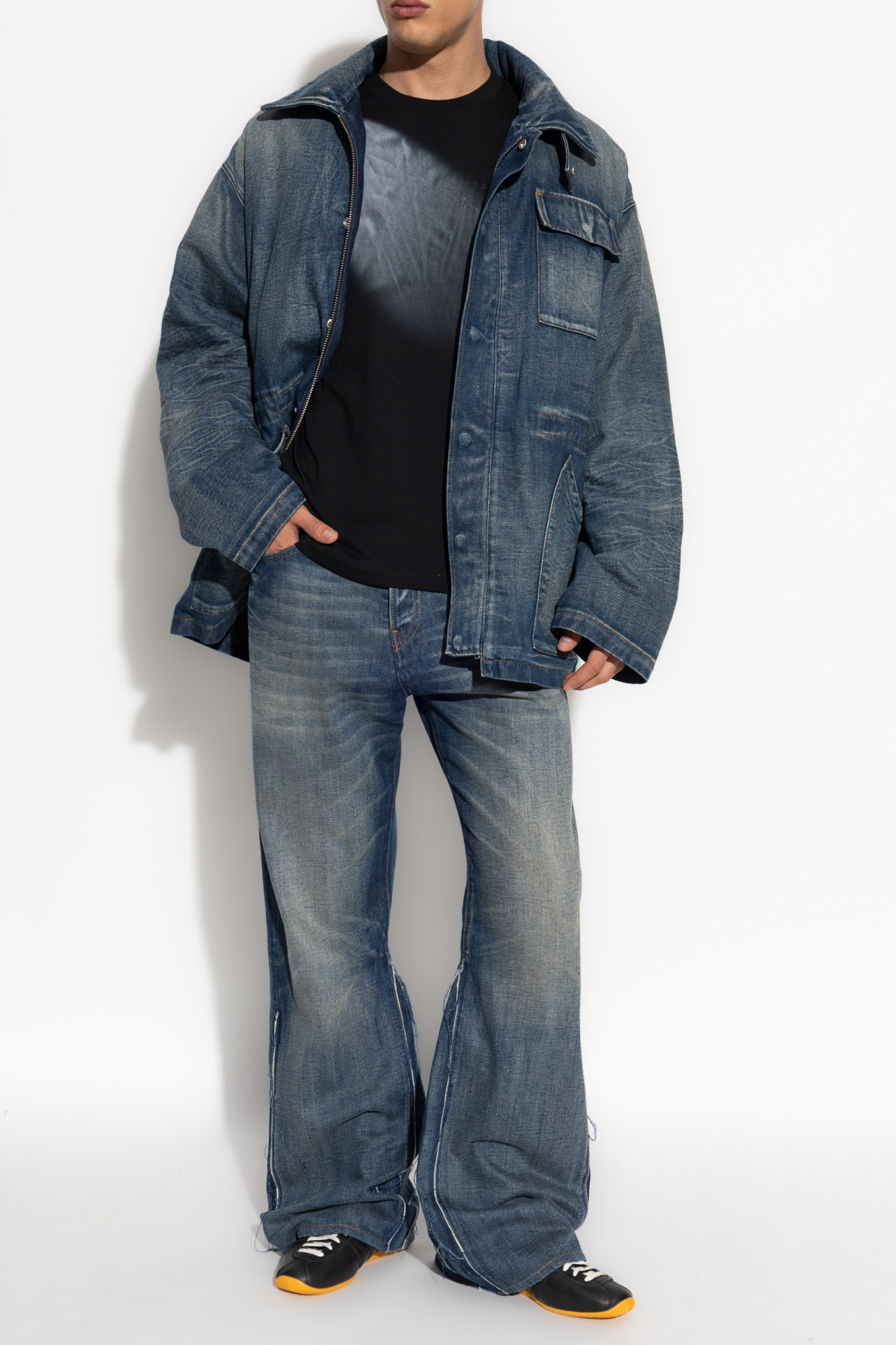 MM6 Maison Margiela Insulated denim jacket | Men's Clothing